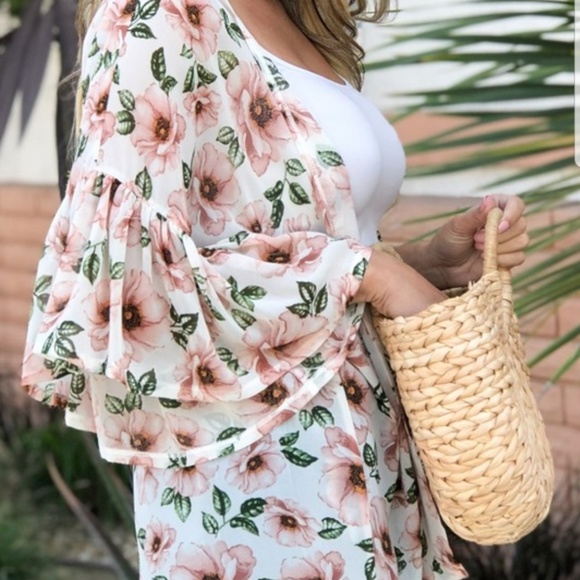 Molly floral kimono - Picture 3 of 4